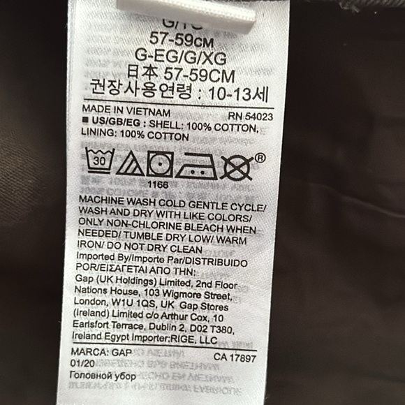 Med 57–5 9 cm green camo BBCKT hat. - Picture 9 of 9